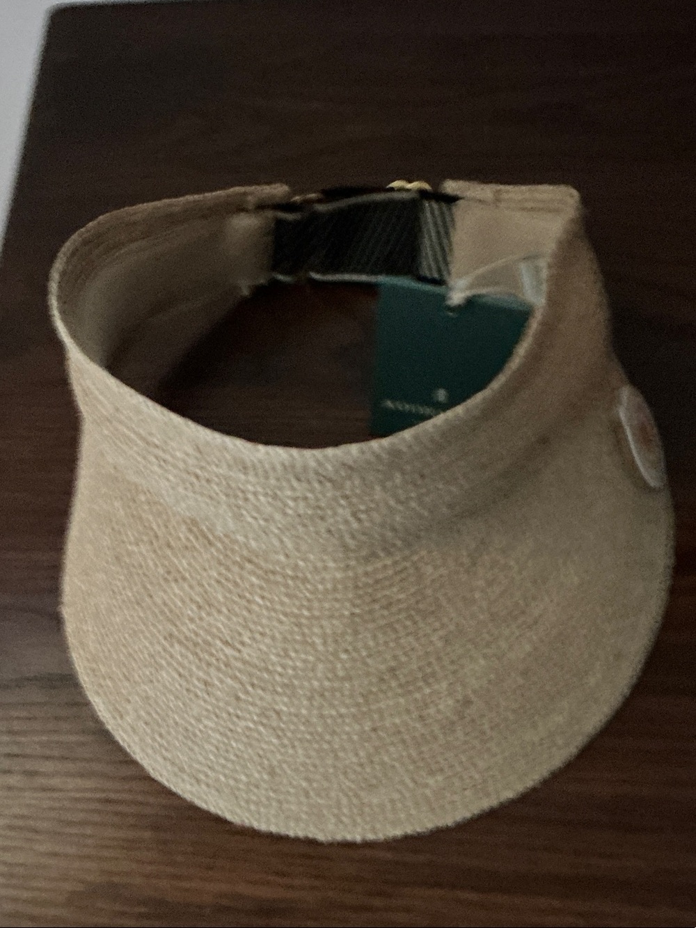 Handmade 100% Raffia Visor sold by Tommy Bahama